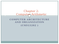 compArch 02 Computer Arithmetic (1).pptx